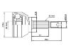 Jeu de joints, arbre de transmission CV Joint Kit:7560070