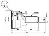 ремкомплект граната CV Joint Kit:MB526583