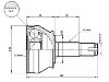 Jeu de joints, arbre de transmission CV Joint Kit:7633434