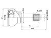 Juego de articulación, árbol de transmisión CV Joint Kit:27H7567