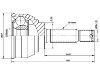 球笼修理包 CV Joint Kit:MB526353