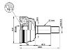 ремкомплект граната CV Joint Kit:171 407 311D