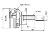 ремкомплект граната CV Joint Kit:374175