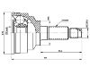 Gelenksatz, Antriebswelle CV Joint Kit:G053-25-500B