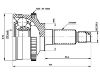 ремкомплект граната CV Joint Kit:G054-25-600C