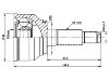 球笼修理包 CV Joint Kit:G001-25-500A