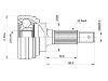 ремкомплект граната CV Joint Kit:43410-12171