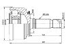 ремкомплект граната CV Joint Kit:44305-SB2-010