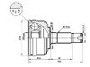 Gelenksatz, Antriebswelle CV Joint Kit:BAU4851