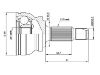 Jeu de joints, arbre de transmission CV Joint Kit:15-1108