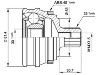 Jeu de joints, arbre de transmission CV Joint Kit:895 407 305