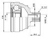 Jeu de joints, arbre de transmission CV Joint Kit:701 407 321B