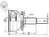 Gelenksatz, Antriebswelle CV Joint Kit:39100-65A00