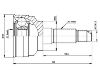 球笼修理包 CV Joint Kit:G024-25-500