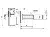 Gelenksatz, Antriebswelle CV Joint Kit:39100-0M000