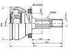 Gelenksatz, Antriebswelle CV Joint Kit:4000642