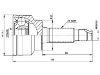 球笼修理包 CV Joint Kit:B002-25-500