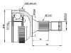 Gelenksatz, Antriebswelle CV Joint Kit:3272.E5