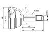 ремкомплект граната CV Joint Kit:1079587