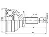 Jeu de joints, arbre de transmission CV Joint Kit:MB526402