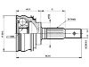 Gelenksatz, Antriebswelle CV Joint Kit:43410-20241