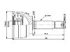 Jeu de joints, arbre de transmission CV Joint Kit:2081207