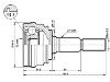 ремкомплект граната CV Joint Kit:7837075