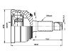 CV Joint Kit:44010-SR1-003