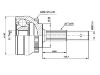 Gelenksatz, Antriebswelle CV Joint Kit:39100-60Y15