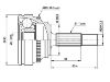 ремкомплект граната CV Joint Kit:77 01 469 363