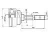 Jeu de joints, arbre de transmission CV Joint Kit:374003