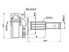 Jeu de joints, arbre de transmission CV Joint Kit:39211-50Y10