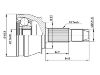 Gelenksatz, Antriebswelle CV Joint Kit:46307234