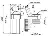 Gelenksatz, Antriebswelle CV Joint Kit:8A0 407 305G