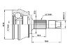 Jeu de joints, arbre de transmission CV Joint Kit:46307394