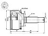 Gelenksatz, Antriebswelle CV Joint Kit:MB936361