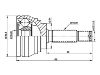 Gelenksatz, Antriebswelle CV Joint Kit:MB896526