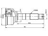 Jeu de joints, arbre de transmission CV Joint Kit:43410-87223