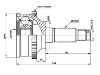 Jeu de joints, arbre de transmission CV Joint Kit:15-1335