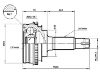 CV Joint Kit:43410-20444