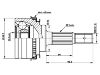 Jeu de joints, arbre de transmission CV Joint Kit:43410-02040