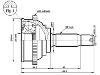 Gelenksatz, Antriebswelle CV Joint Kit:49507-29A00