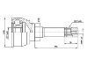 Jeu de joints, arbre de transmission CV Joint Kit:44010-60A20