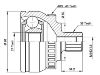 球笼修理包 CV Joint Kit:1007695