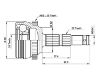 Gelenksatz, Antriebswelle CV Joint Kit:374368