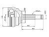 CV Joint Kit:96257804