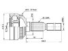 Jeu de joints, arbre de transmission CV Joint Kit:374351