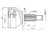 Gelenksatz, Antriebswelle CV Joint Kit:4106372