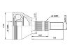 Jeu de joints, arbre de transmission CV Joint Kit:374471