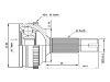 Gelenksatz, Antriebswelle CV Joint Kit:43410-59050